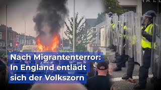 Nach Migrantenterror In England entlädt sich der Volkszorn [upl. by Luhar]