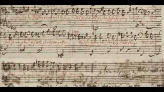 Bach Manuscript  Matthaeus Passion  07 [upl. by Sonya]