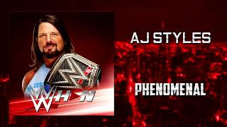 WWE AJ Styles  Phenomenal Entrance Theme  AE Arena Effects [upl. by Clea177]