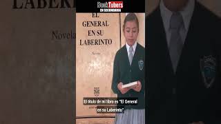 Libro quotEl General en su Laberintoquot Elizabeth Secundaria General 15DES0079E [upl. by Acitel]