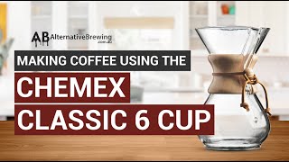 Making Coffee using the Chemex Classic 6 Cup [upl. by Starbuck]