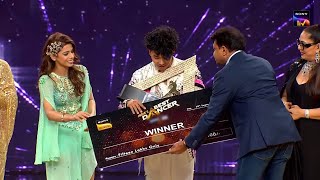 Indias Best Dancer Season 3 Winner Samarpan Lama  IBD Season 3 Winner Moment Finale Episode [upl. by Fania458]