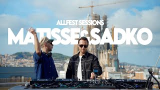 MATISSE amp SADKO LIVE SET FROM BARCELONA ROOFTOP [upl. by Ahsirtap493]