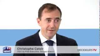 Christophe Catoir  Adecco  quotGrâce à lintérim nous créons 8 500 recrutements en CDI par an quot [upl. by Siegler498]