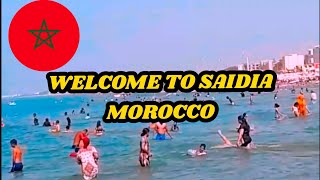 WELCOME TO SAIDIA MOROCCO  شاطئ السعيدية  Praia de Saïdia [upl. by Gawlas]