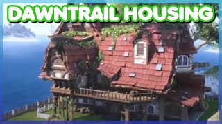 FFXIV DAWNTRAIL NEW HOUSING SKIN REVEAL amp UPDATE [upl. by Analli242]