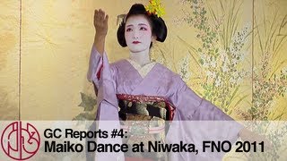 GC Reports 4 Maiko Dance at Niwaka FNO 2011 [upl. by Gwenora]