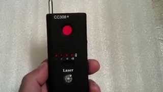 Spycam amp WiFi Detector model  CC308 Review [upl. by Aihsenad]