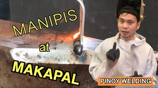 Paano Magwelding ng Manipis sa Makapal na Bakal  Pinoy Welding Lesson Part 10 [upl. by Dier]