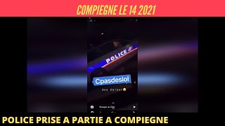 La police prise à partie à Compiègne le 16 12 2021 [upl. by Betz418]