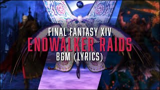 Pandemonium Raid Series Complete BGM with lyrics  FFXIV OST [upl. by Bora]