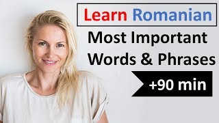 Romanian Most Common Vocabulary  600 Words  Easy conversation [upl. by Greenleaf]