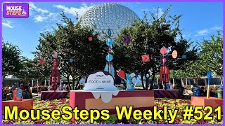 MouseSteps Weekly 521 EPCOT Food amp Wine Festival 2024 Overview w Favorites Space 220 New Fall Menu [upl. by Ragan]