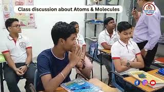 Class Discussion  Atoms amp Molecules class9 chemistry science [upl. by Ecirtahs]