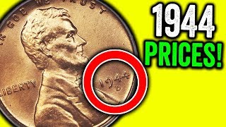 1944 WHEAT PENNIES WORTH MONEY  RARE amp VALUABLE COINS TO LOOK FOR [upl. by Fogarty]