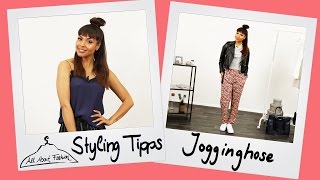 Jogginghosen Outfits Styling Tipps [upl. by Jenne]