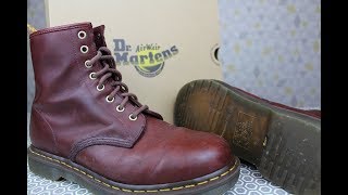 DR MARTENS quotFor Lifequot Oxblood 1460 6 MONTH REVIEW [upl. by Maclaine]