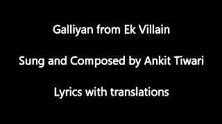 Teri galliyan lyrics full song [upl. by Nomled307]