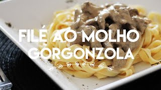 FILÉ MIGNON ao MOLHO GORGONZOLA  Raquelícias [upl. by Blunk]