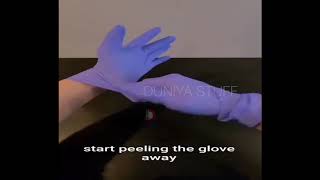 Sterile Gloving and Degloving  Sterile Gloves  Proper Technique [upl. by Samford]