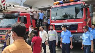 Byculla Fire Brigade Salute Lalbagcha Raja 2021 [upl. by Gamaliel957]