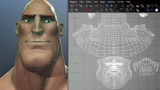 Intro Easy UV Unwrap Maya ZBrush UVs 18 [upl. by Ciaphus]