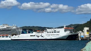 New Zealand Wellington to Picton on Ferry [upl. by Ahseela]