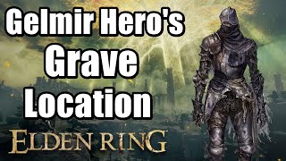 Gelmir Heros Grave Location Elden Ring [upl. by Leirum]