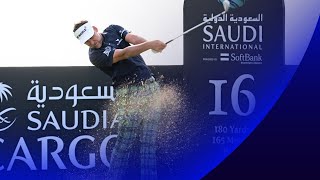 Ian Poulter shoots entertaining 67  Round 1 Highlights  2021 Saudi International [upl. by Sjoberg]