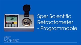 Sper Scientific Refractometer  Programmable [upl. by Gustavo]