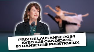 Le Prix de Lausanne 2024  425 candidats et 88 danseurs prestigieux [upl. by Yliak]