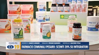 Farmacie comunali Pesaro sconti 20 su integratori [upl. by Ahtreb354]