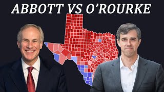 EARLY OUTLOOK Beto vs Abbott  Texas Gubernatorial Election 21822 [upl. by Zadoc866]