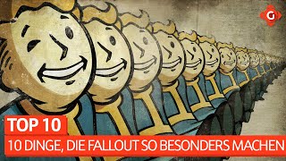 10 Dinge die Fallout so besonders machen  TOP 10 [upl. by Oneg]