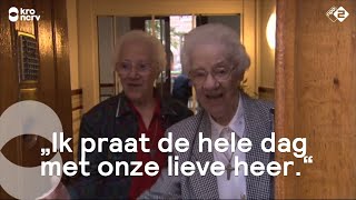 Oud bekende zuster Leona is 105 jaar geworden  Kruispunt [upl. by Ehcram]