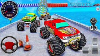 Monster Truck Mega Ramp Extreme Stunts GT Racing  Impossible Car Game  Android GamePlay 2024 [upl. by Intirb]