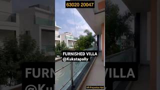 FURNISHED DUPLEX VILLA FOR SALE IN HYDERABAD NEAR JNTU METRO villa furnishedvilla duplex [upl. by Pooi291]