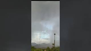 Microburst storm forms over Scottsdale Arizona [upl. by Herzen33]