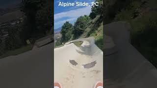 Alpine slide Park City Utah [upl. by Diva788]