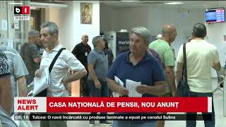 CASA NAȚIONALĂ DE PENSII NOU ANUNȚȘtiri B1TV12 sept 2024 [upl. by Ynahpit708]