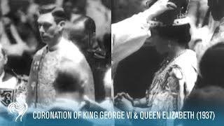 Coronation Of King George VI amp Queen Elizabeth Reels 3 amp 4 1937  British Pathé [upl. by Dev955]