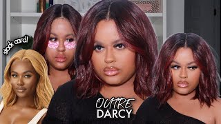 🤯 30 Synthetic Wig YOU Need Outre Melted Hairline Darcy 🛒✨ [upl. by Ainehta155]