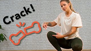 Knee Cracking Sound Exercise How To Make it Stop Home Remedy [upl. by Pollux]