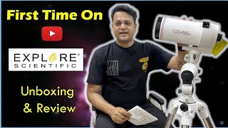 First Time On Youtube Telescopes Review 1001400 telescope ExploreScientificOfficial [upl. by Otiv]