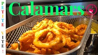 Recette de Calamars frits Rapide  PETITE VITE [upl. by Reece]