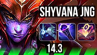 SHYVANA vs MASTER YI JNG  Godlike  NA Master  143 [upl. by Nimzzaj756]