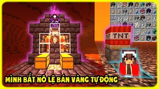 SINH TỒN MINECRAFT 121 34 BẮT NÔ LỆ PIGLIN MÌNH LÀM MÁY BÁN VÀNG TỰ ĐỘNG  TÝ TIỀN TỈ [upl. by Ayhdnas]