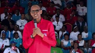 Chairman Paul Kagame campaigns in Nyamagabe  16 July 2017 [upl. by Efthim]