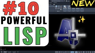 quot10 Advanced AutoCAD LISP  Best CAD Tutorialsquot [upl. by Annauqaj]