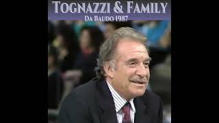 Tognazzi amp Family quotDa Baudo 1987quot [upl. by Faxan]